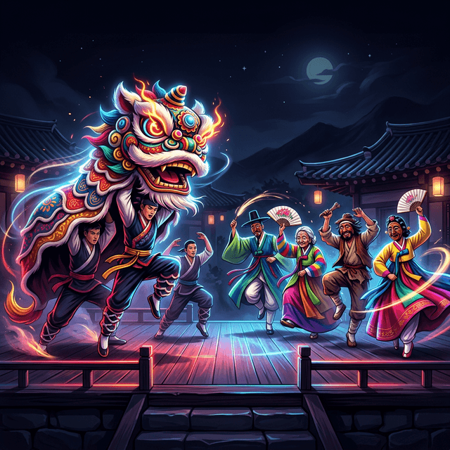 The Architecture of Context (Talchum Metaphor)